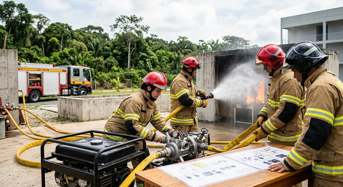 Desafios e Recompensas na Carreira de Bombeiro em Roraima